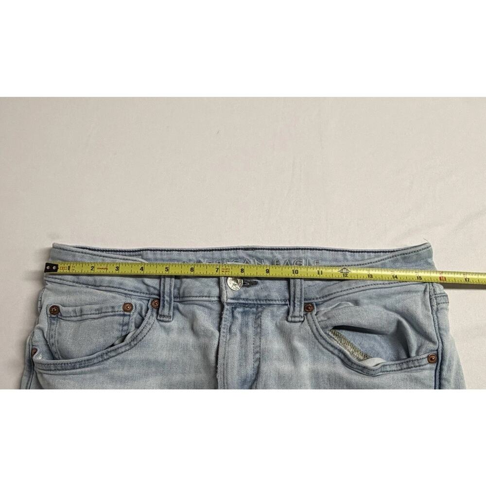 American Eagle Jeans Men’s 32X34 Airflex+ Athletic Straight Blue Light Wash - Picture 16 of 16